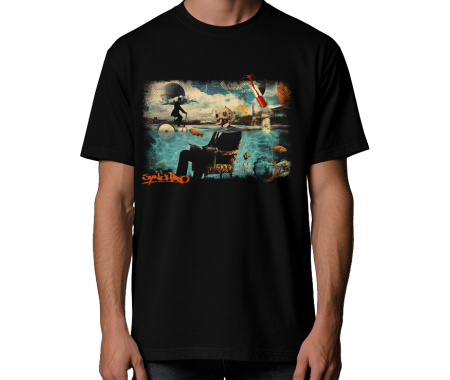 Koszulka Akwarium Dada,100% bawełna luźna koszulka, t-shirt